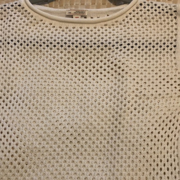 Gap mesh cotton sweater - Picture 3 of 4